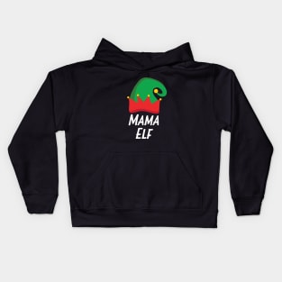 Cute Mama Elf Shirts: Funny Santa's Helper Gifts for Mom Kids Hoodie